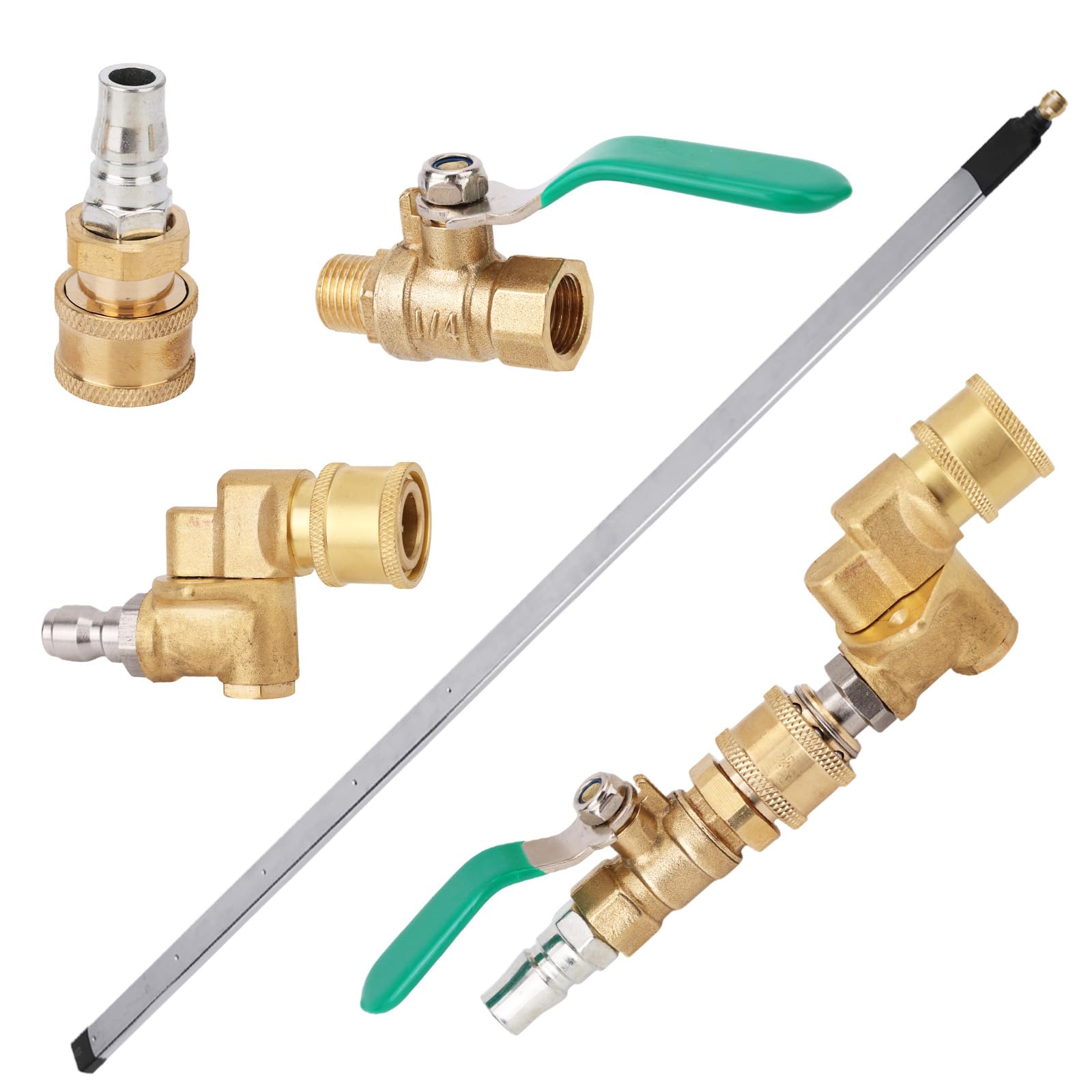 Kit 4 Bacchette Pulizia Radiatore Auto 98cm