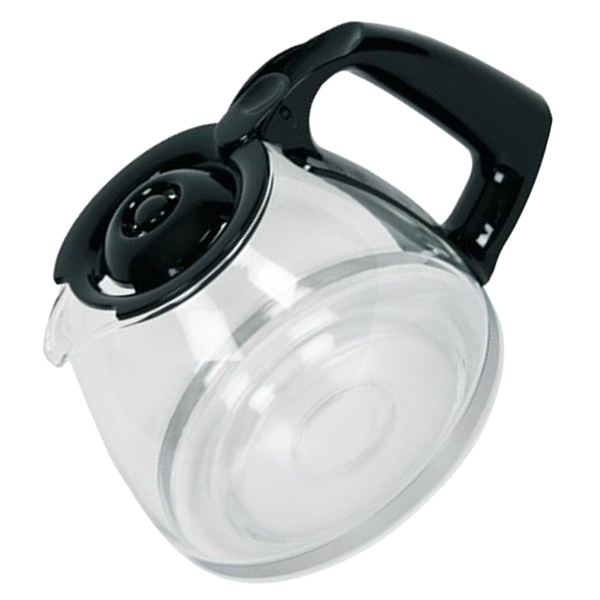 Caraffa + coperchio per preparazioni di bevande piccolo elettrodomestico Moulinex, nero, trasparente