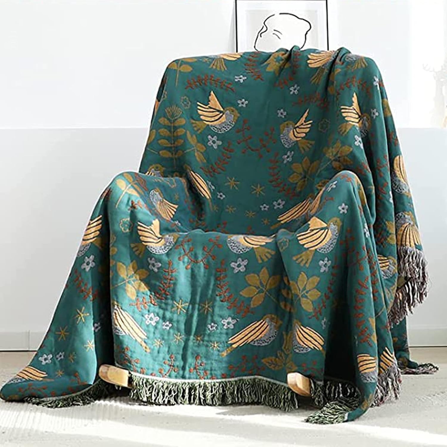 Hoordry Coperta Boho Double Face 200x230 cm - immagine 6