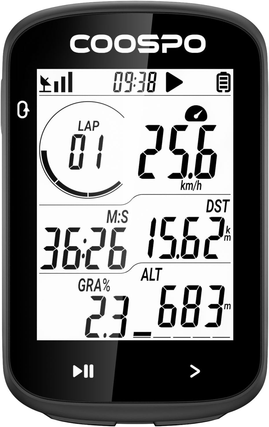 Coospo CS300 Ciclocomputer GPS Wireless Bluetooth 5.0 - immagine 1