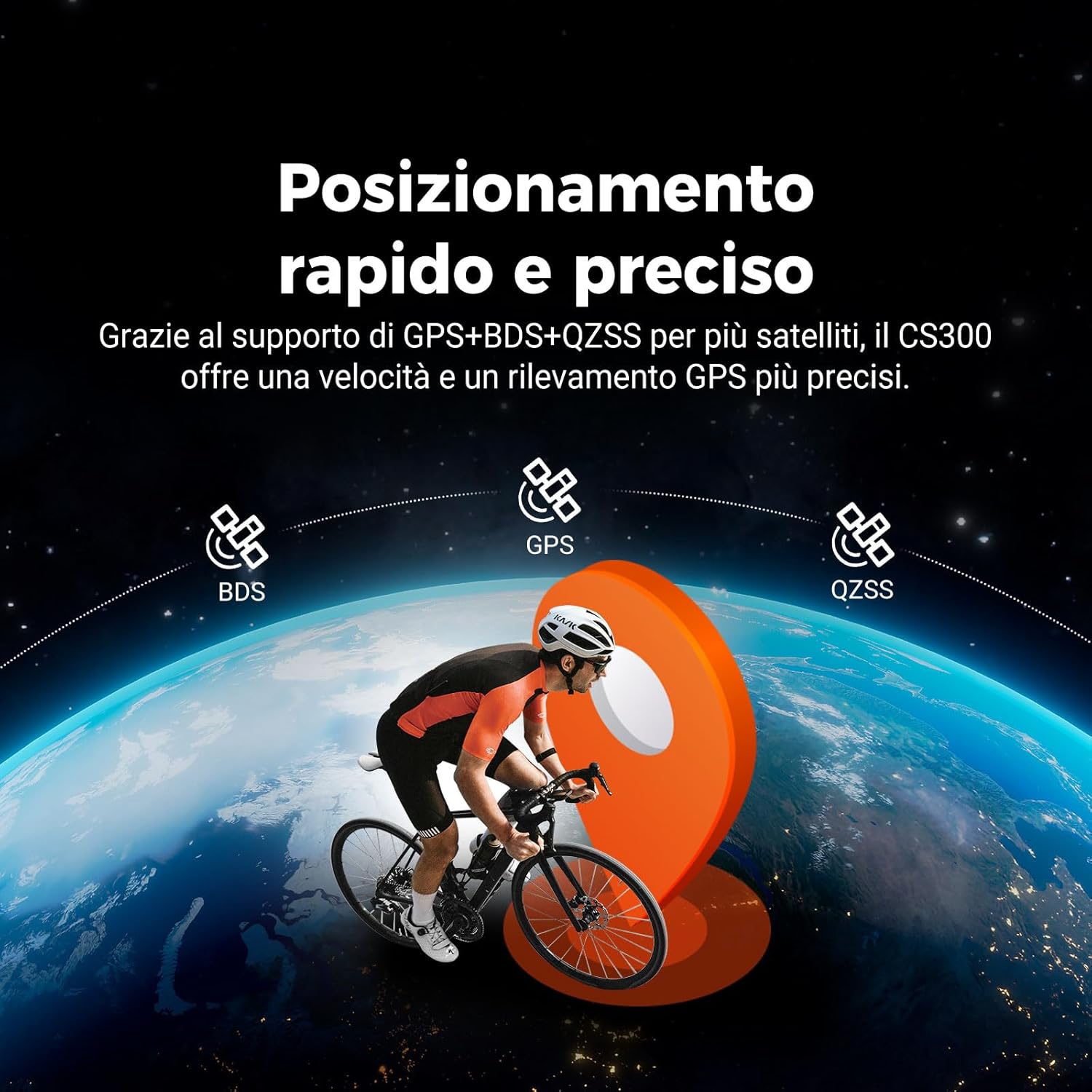 Coospo CS300 Ciclocomputer GPS Wireless Bluetooth 5.0 - immagine 3