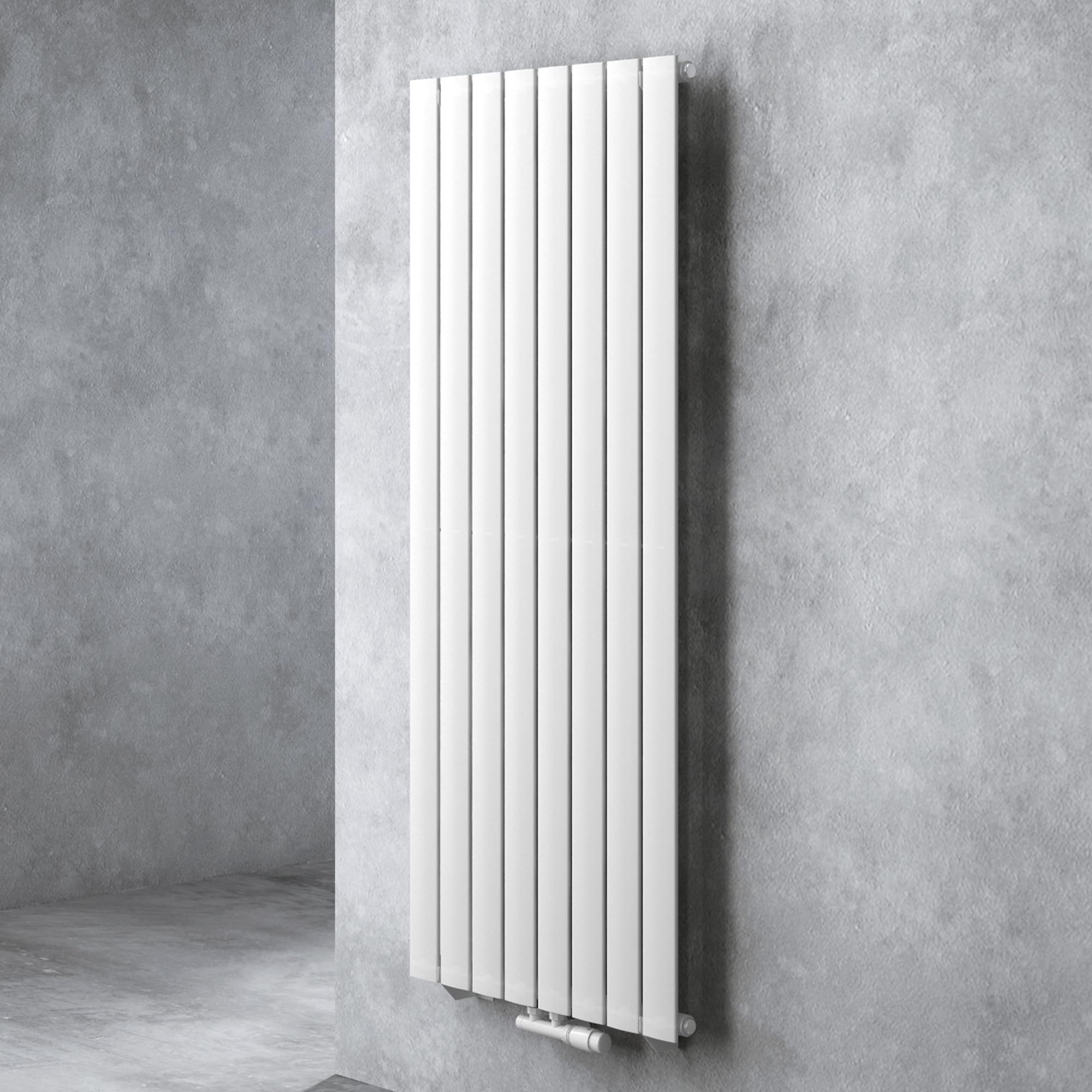 Doporro Radiatore Verticale da Bagno 160x61cm, Bianco