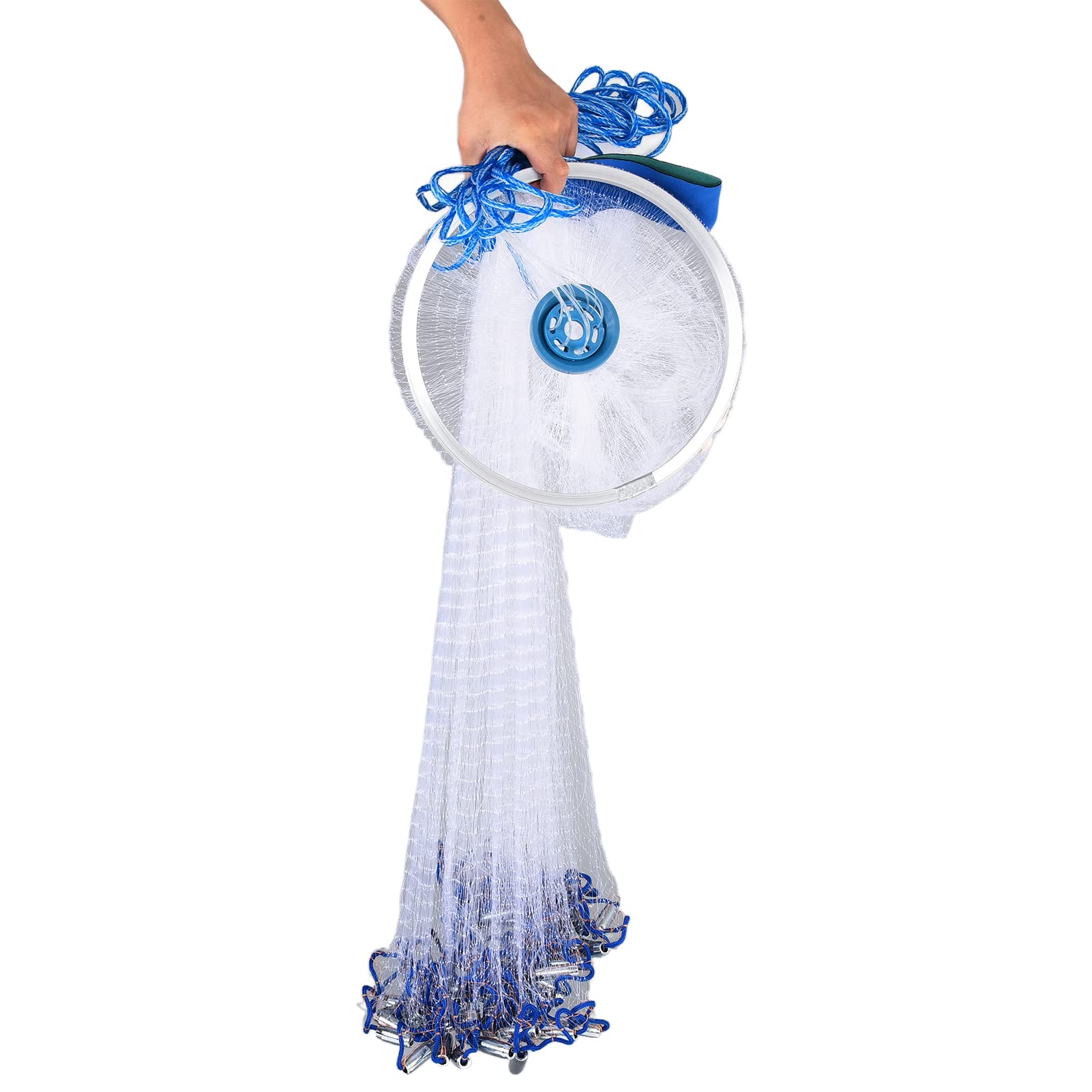 Alvinlite Rete da Lancio Americana per Pesca 6,4 Piedi