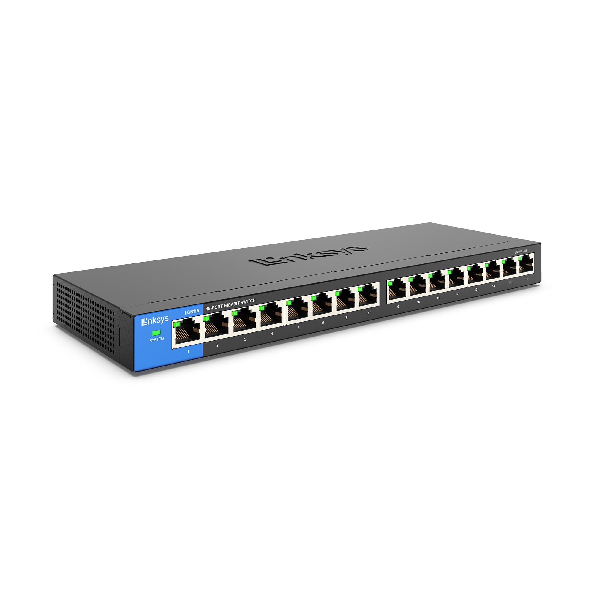 Linksys LGS116-EU Switch di Rete Gigabit 16 Porte