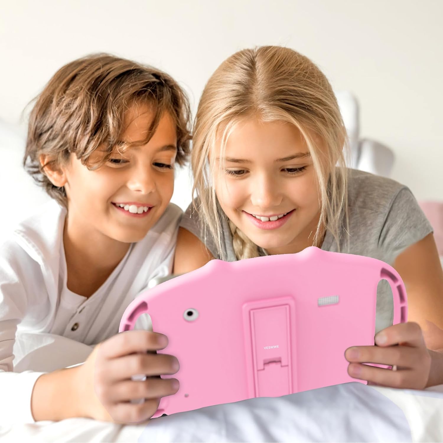Veswwe Tablet per Bambini 7 Pollici Android, Rosa - immagine 5