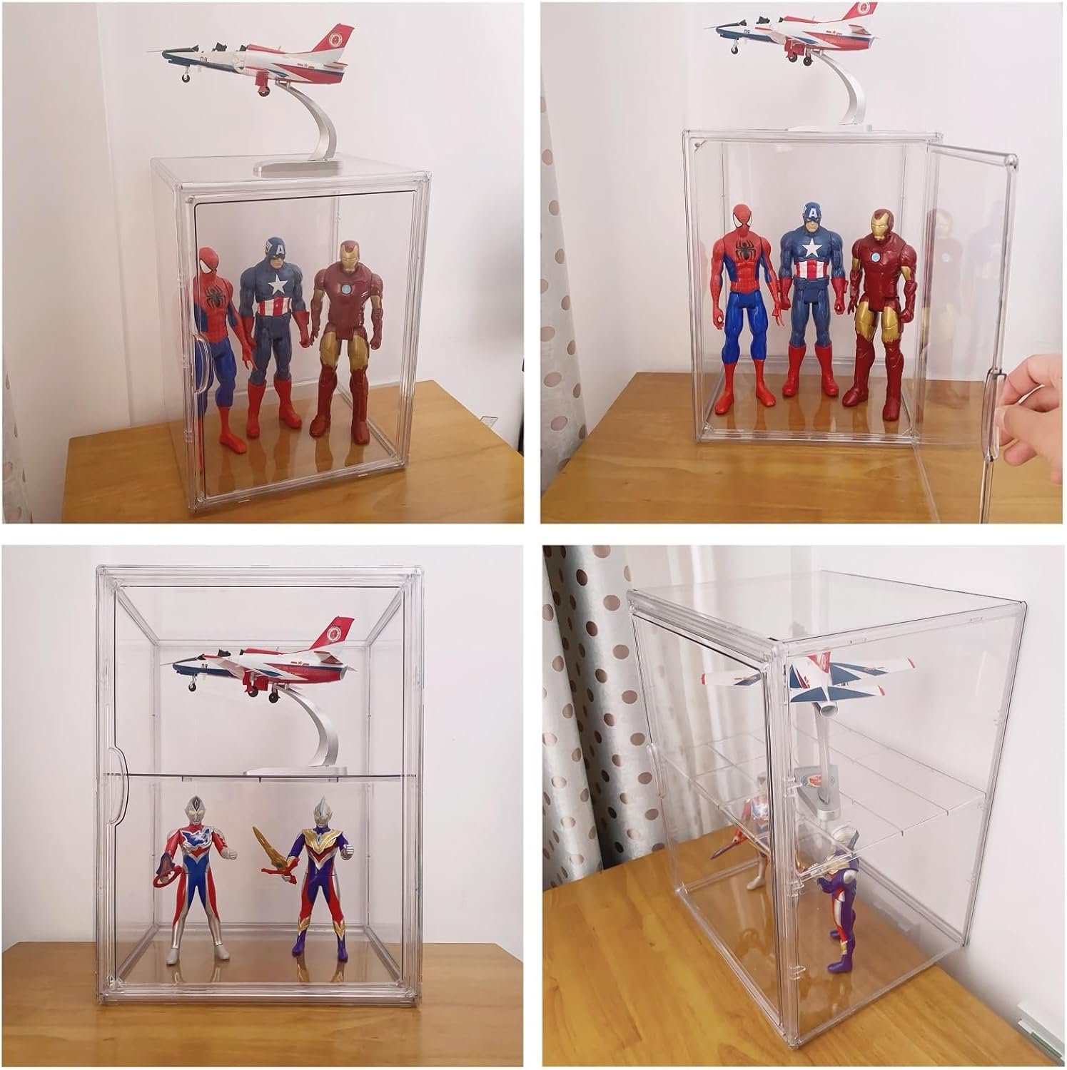 Vetrinetta Espositiva Acrilico con Porta 40x30x25cm - immagine 3