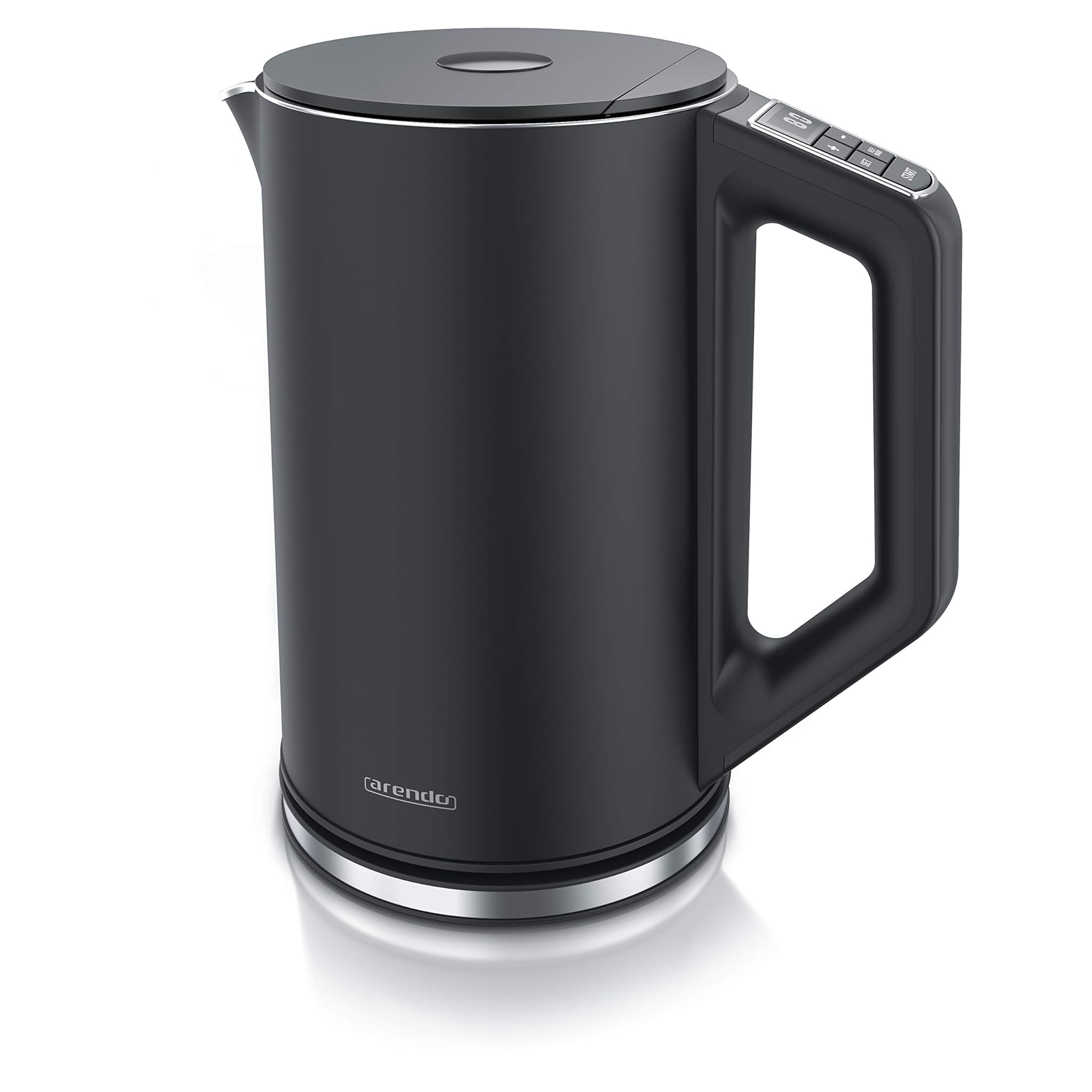 Arendo Bollitore Acqua Elettrico 1.5L 2200W Nero