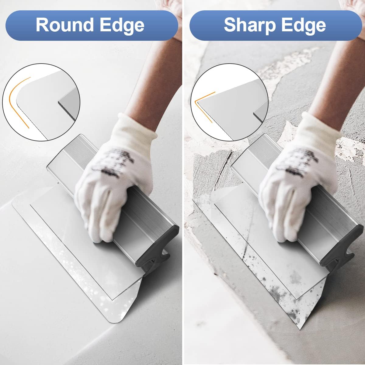 Drrobor - Spatola per Stucco Kit Professionale - immagine 4