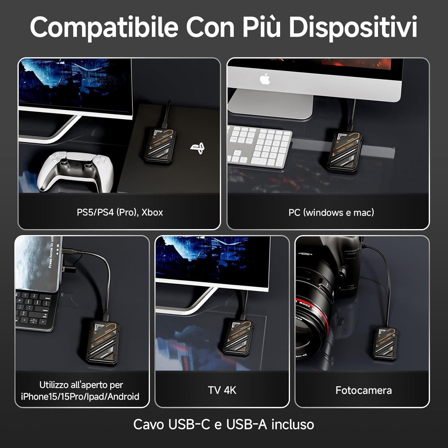 Fanxiang Extreme SSD Esterna 1TB USB 4.0 Ultra Veloce - immagine 3