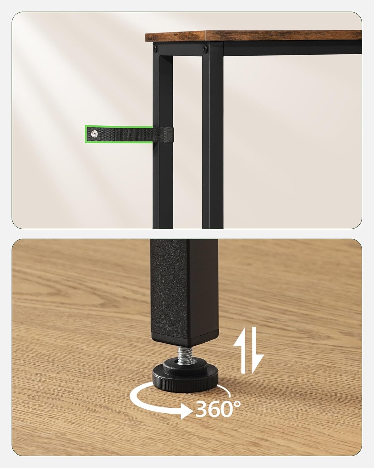 Choezon Tavolo Consolle 160cm con 2 Prese e 2 USB - immagine 5