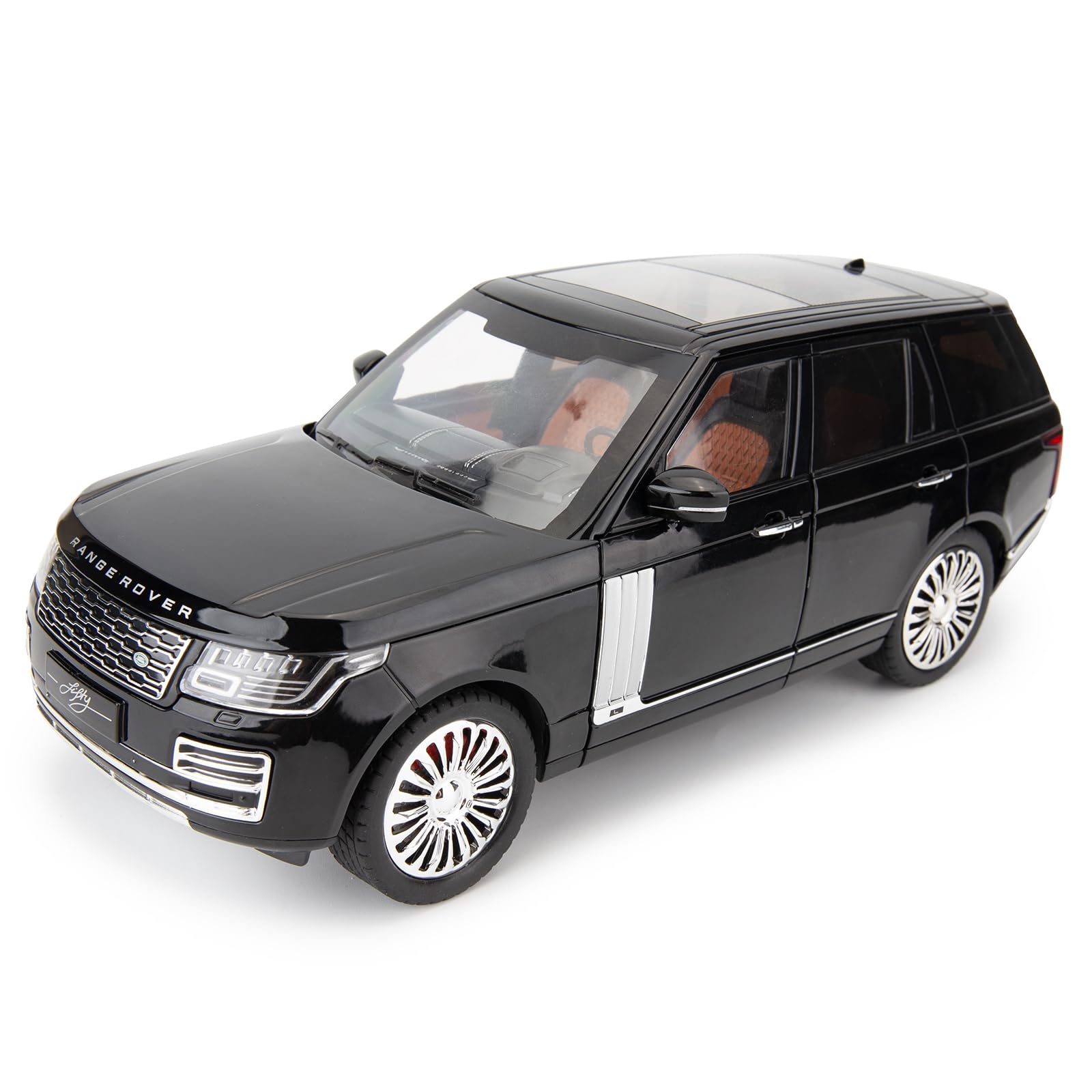 Range Rover Car Model 1/18 in Lega di Zinco, Nero