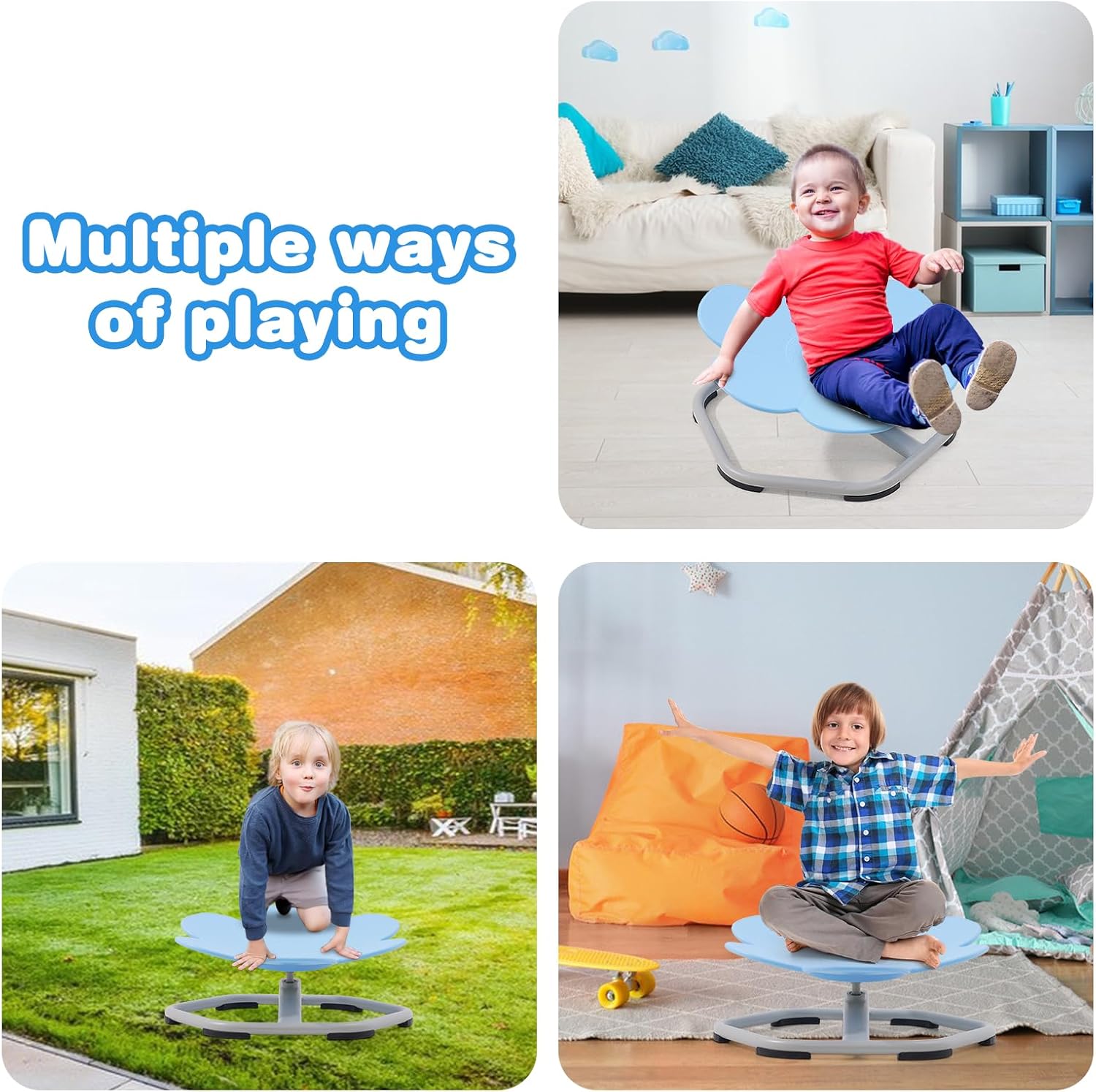 Sedia Sensory per Bambini - Seduta Girevole - immagine 4