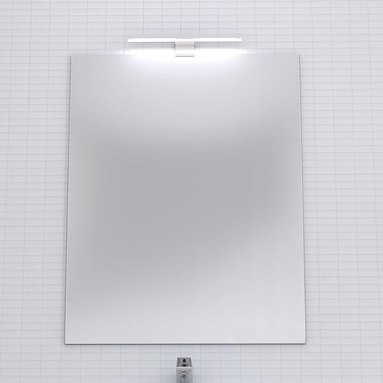 Baikal Specchio da Bagno 60x80 cm con Applique LED - immagine 2