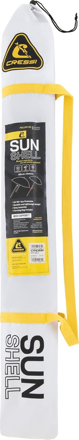Cressi Sunshell Umbrella Parasol Ø 200cm - immagine 4
