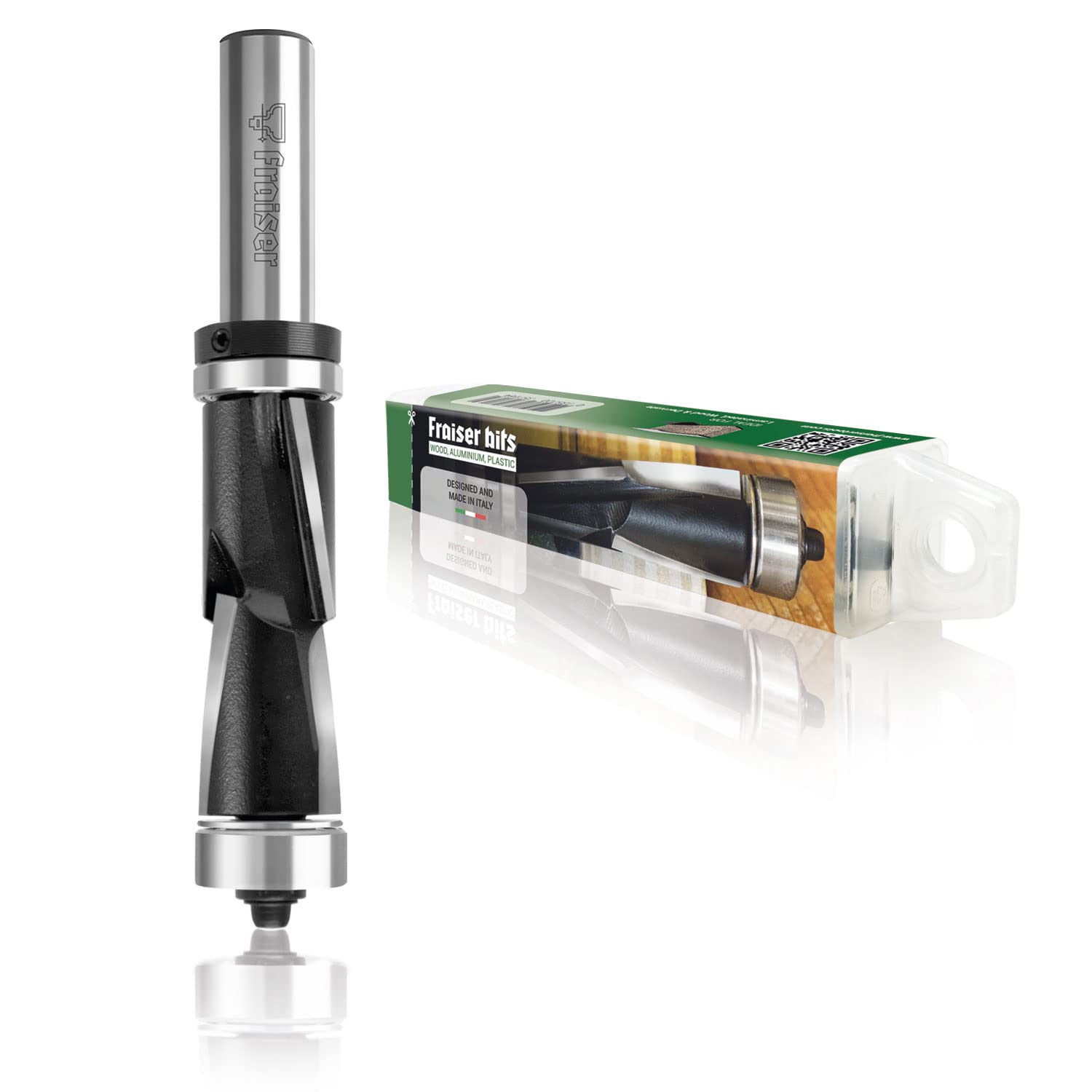 Fraiser Fresa per Rifilare con Cuscinetto Superiore 12mm