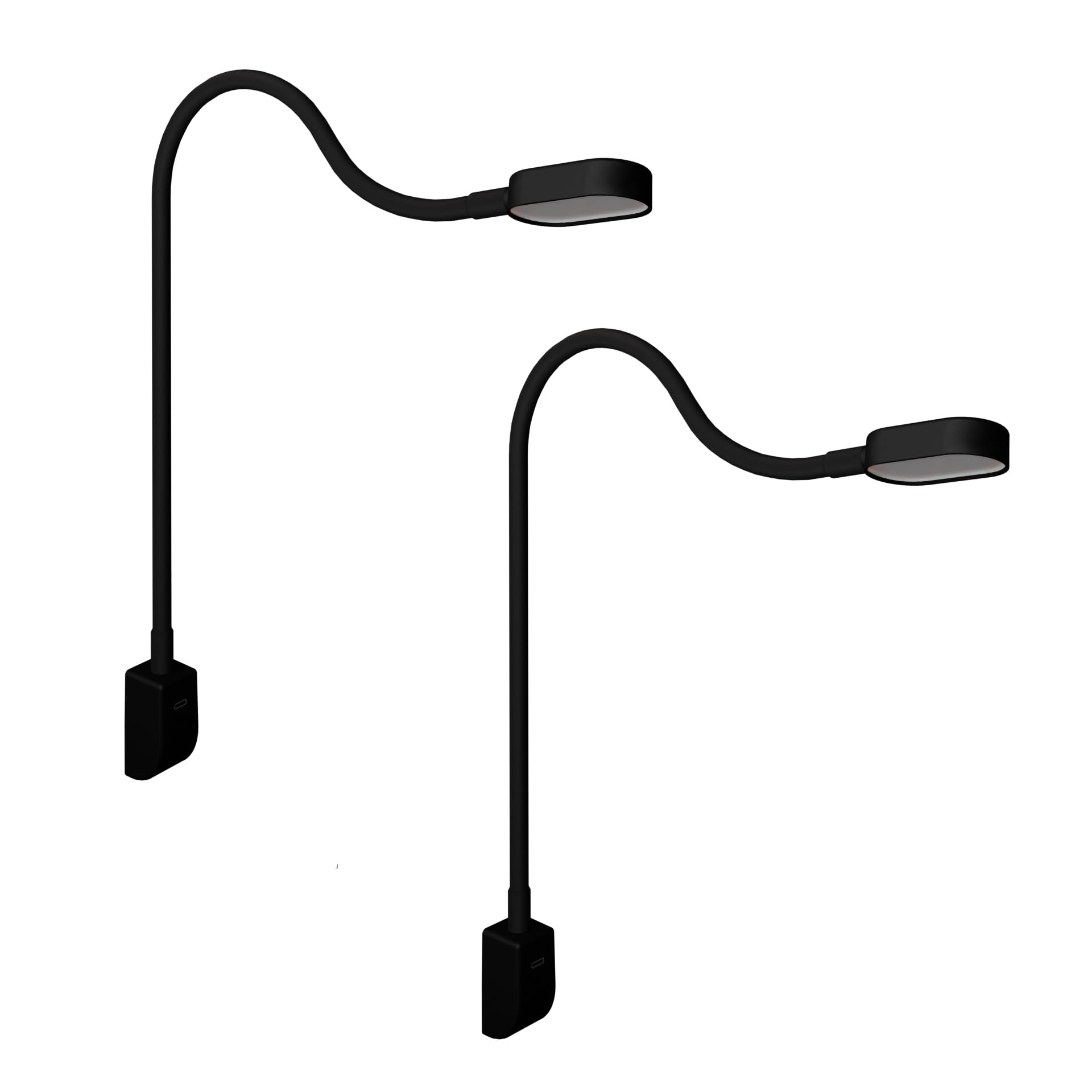 Kalb I Ilios Lampada da Comodino/Lettura LED con USB-C (Set 2)