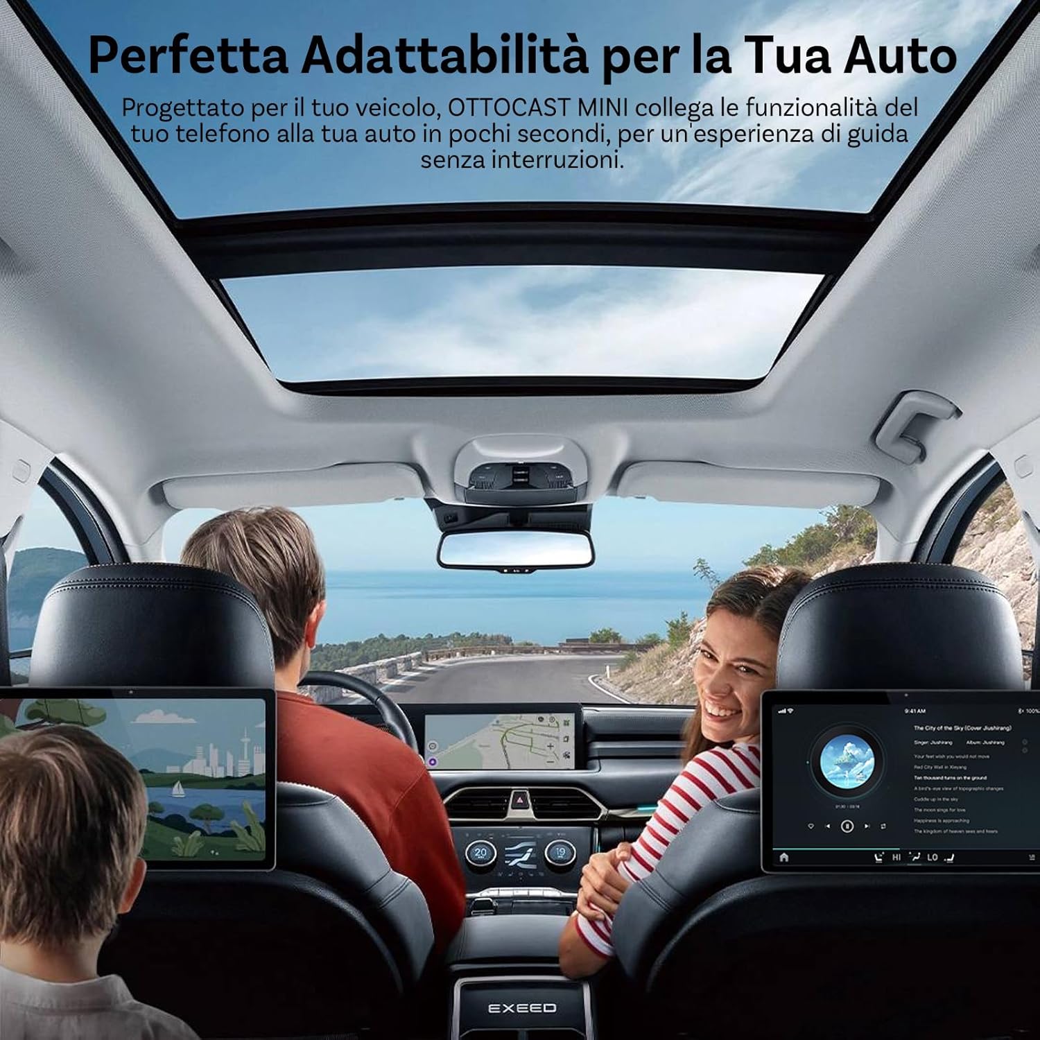 Ottocast MINI - Adattatore CarPlay e Android Auto Wireless - immagine 6