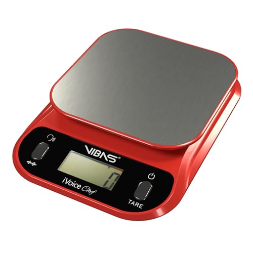 Vibas iVoice Chef Bilancia da Cucina Parlante 10 Kg