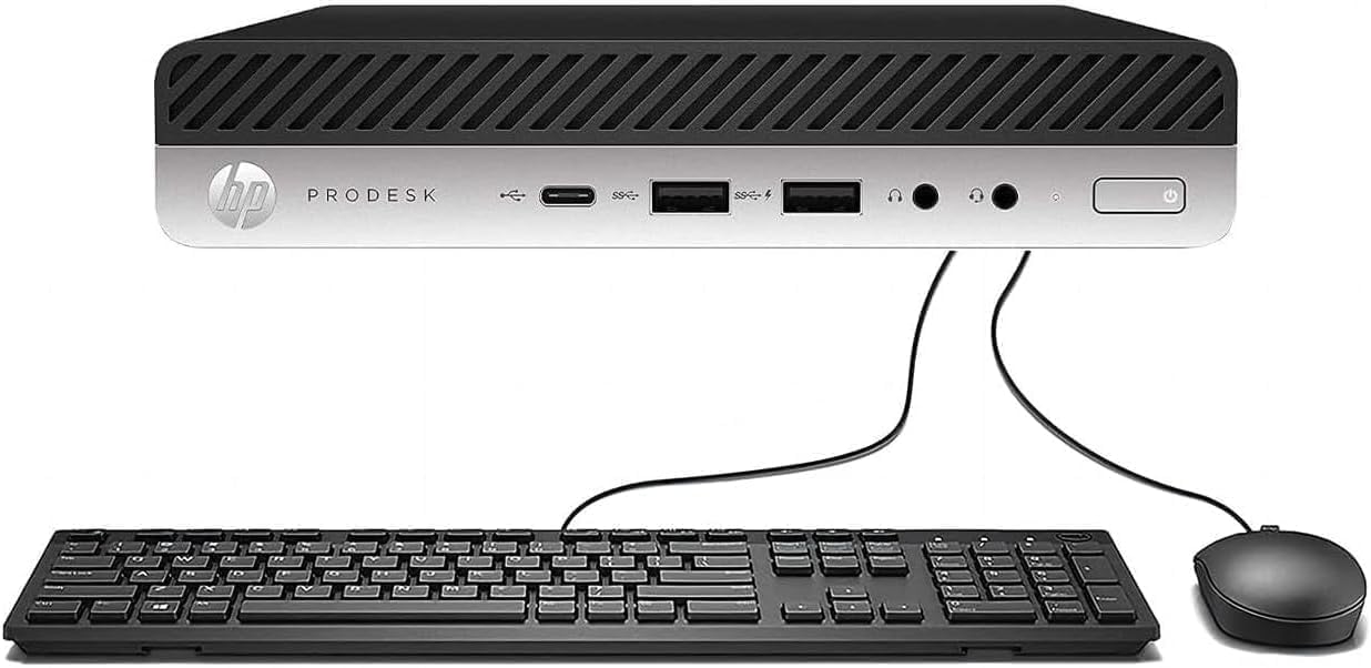 Hp ProDesk 600 G4 Mini Desktop PC i5-8600 (Ricondizionato)