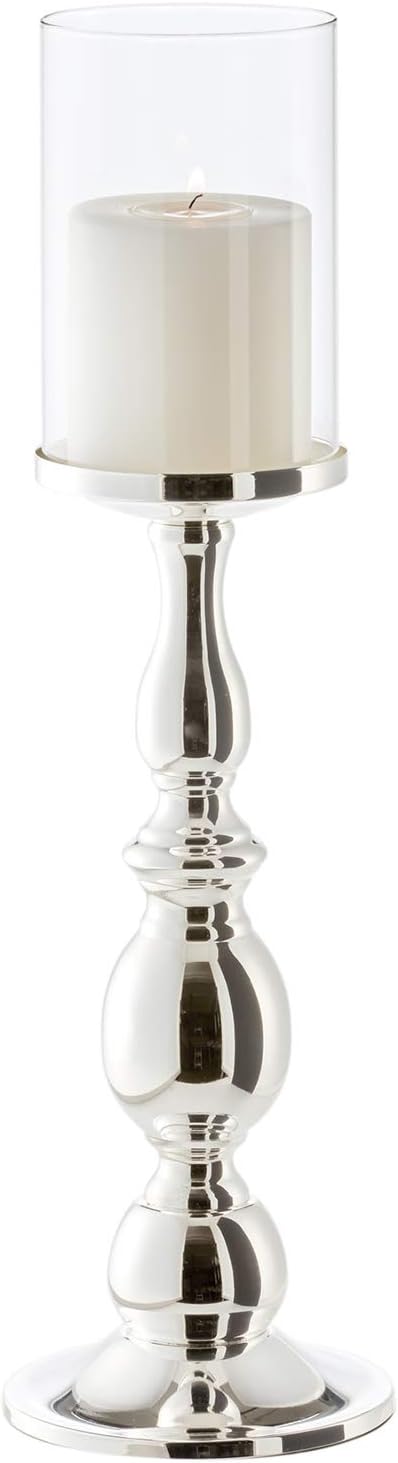 Edzard Candeliere/Luce Antivento Mascha 45cm, Argento