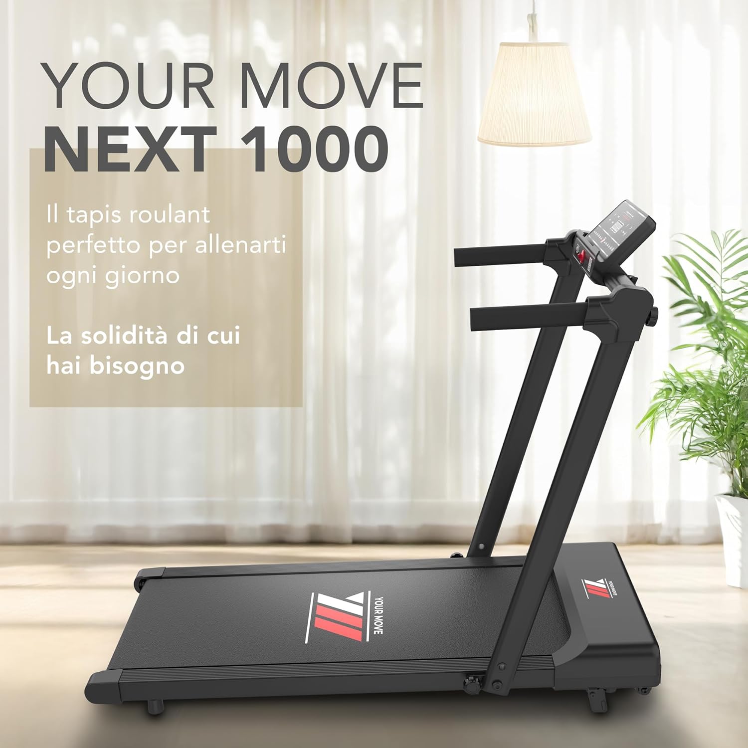 Ym Tapis Roulant Elettrico Salvaspazio 12 km/h - immagine 6
