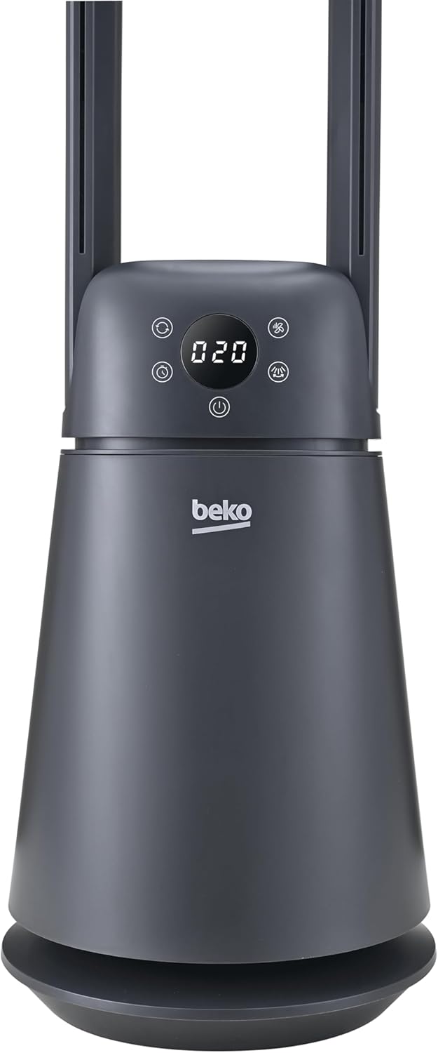Beko EBA5000B Ventilatore Senza Pale 37W, Nero - immagine 1