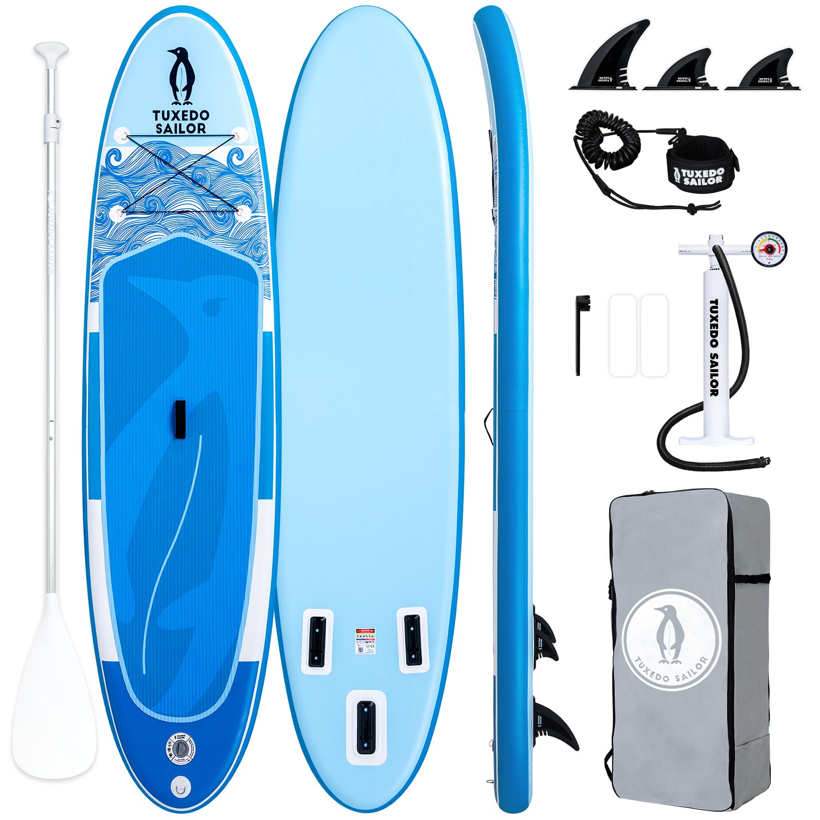 Tuxedo Sailor Stand Up Paddle Board Gonfiabile Adulti/Bambini
