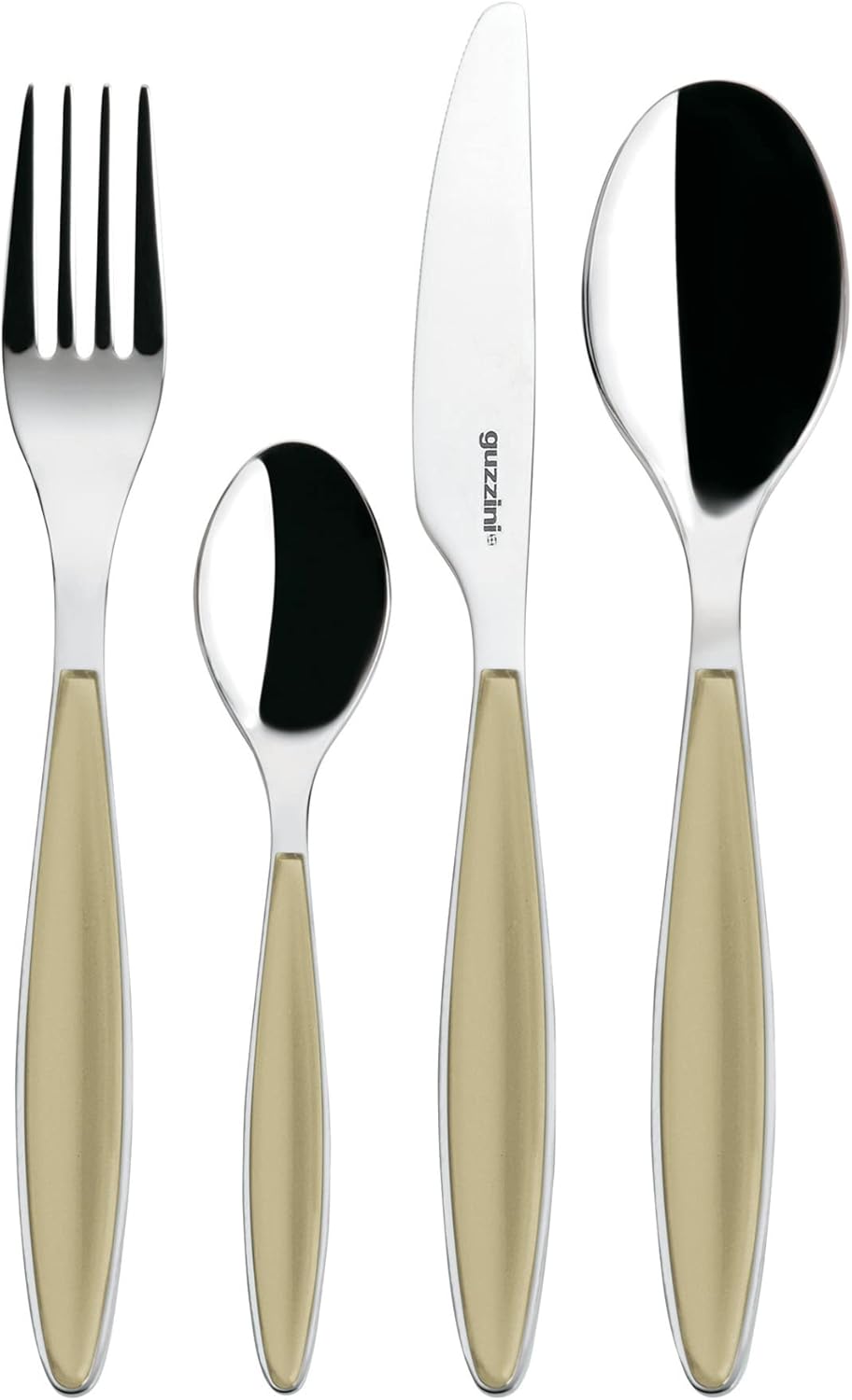 Guzzini Feeling - Set 24 Posate Colorate Sabbia