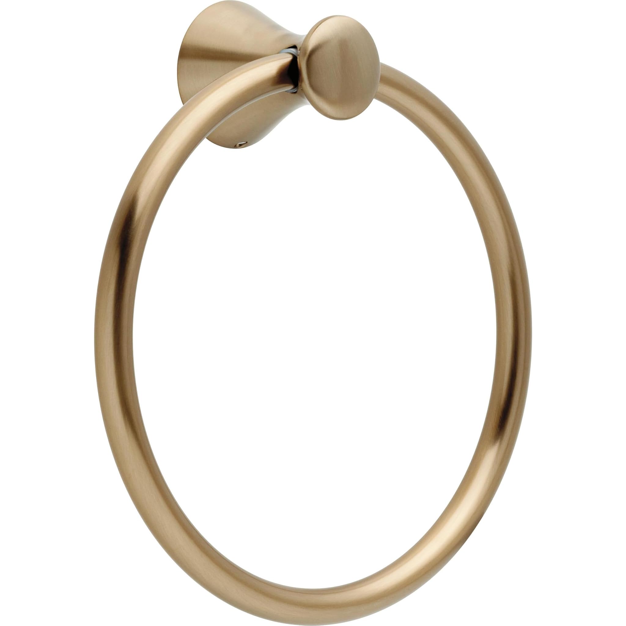 Delta Faucet 73846-cz Lahara Towel Ring, champagne Bronze