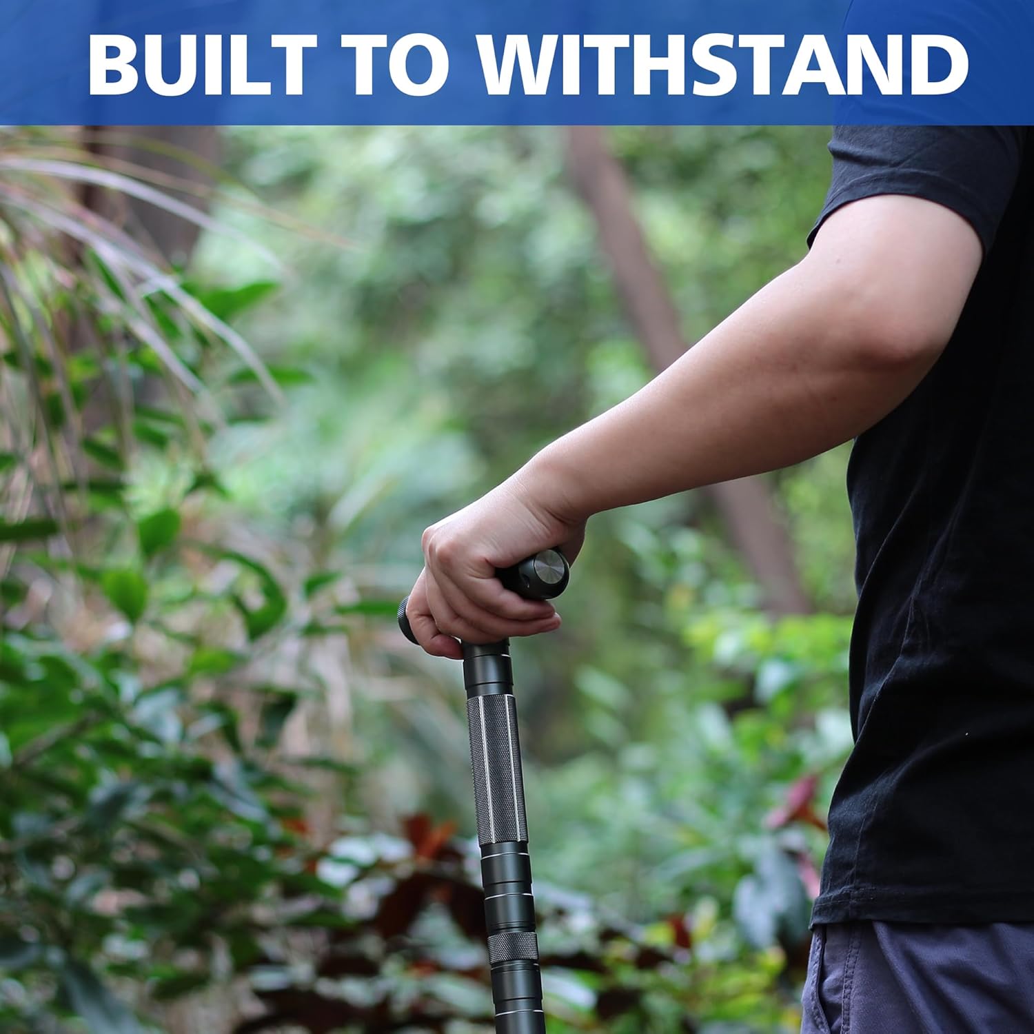 Aigear Tactical Stick - Bastone da Trekking Alluminio - immagine 2