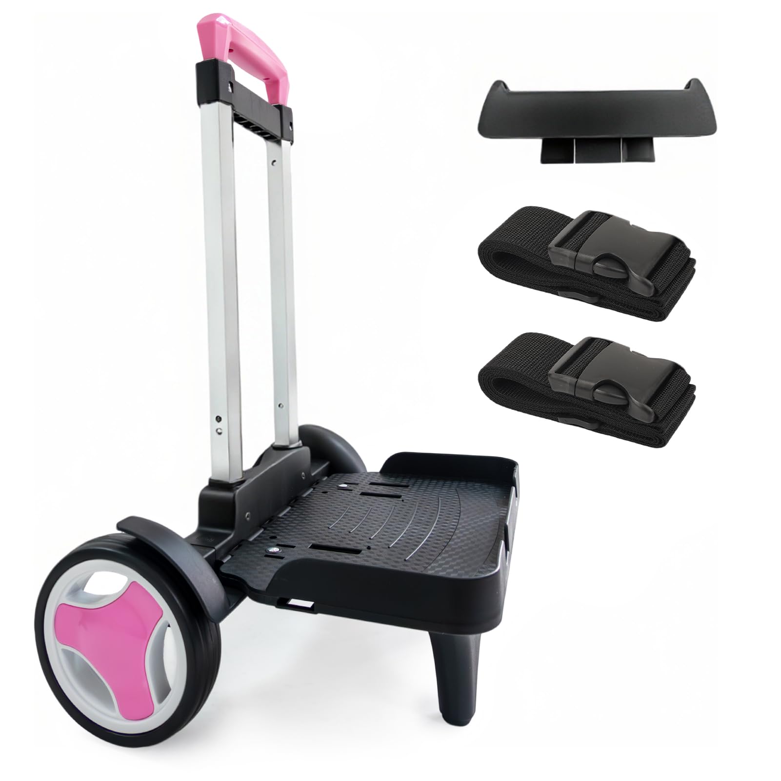 Carrello Trolley Pieghevole per Scale 34,9 kg, Rosa