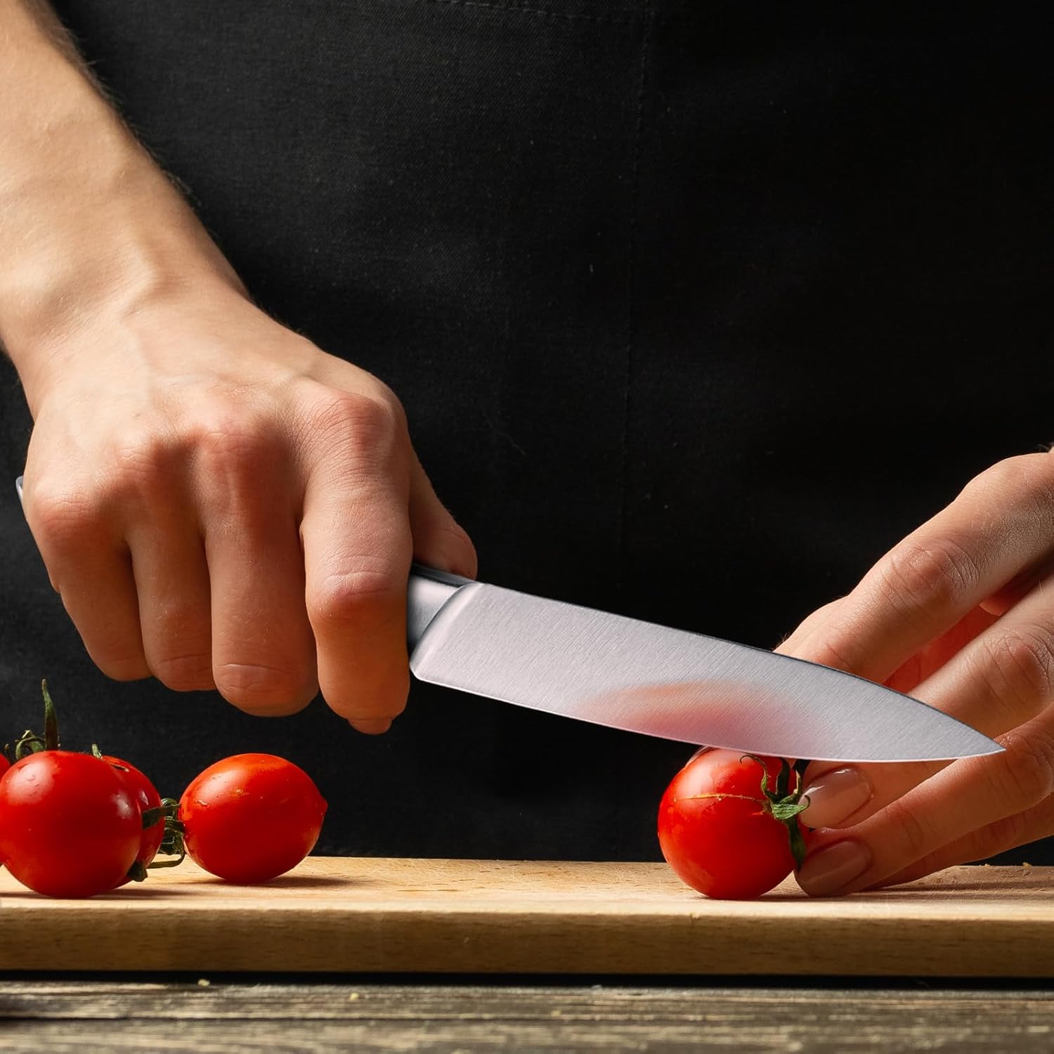 Hecef Set Coltelli da Cucina Professionali - 5 Pezzi - immagine 8