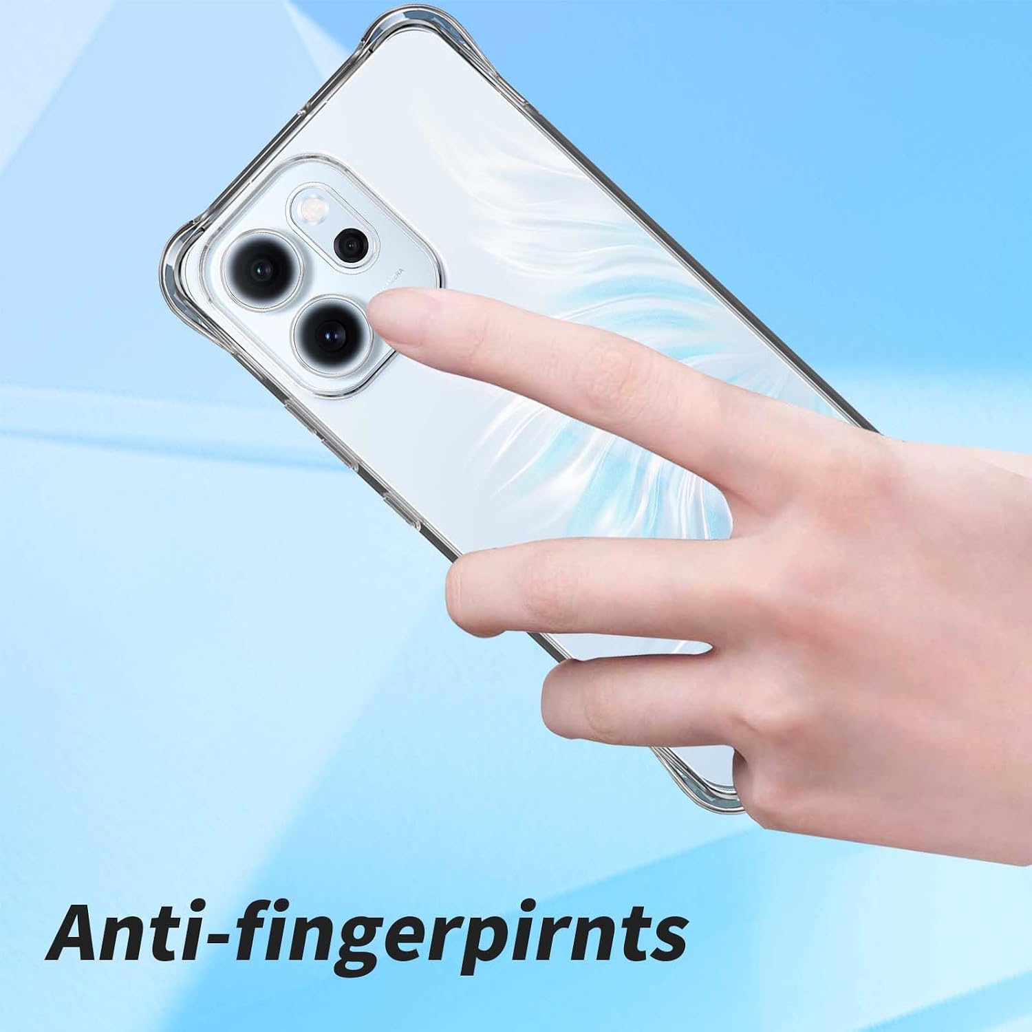 Yenwen Cover per OPPO Reno 14 FS 5G, Anti Ingiallimento | Velz