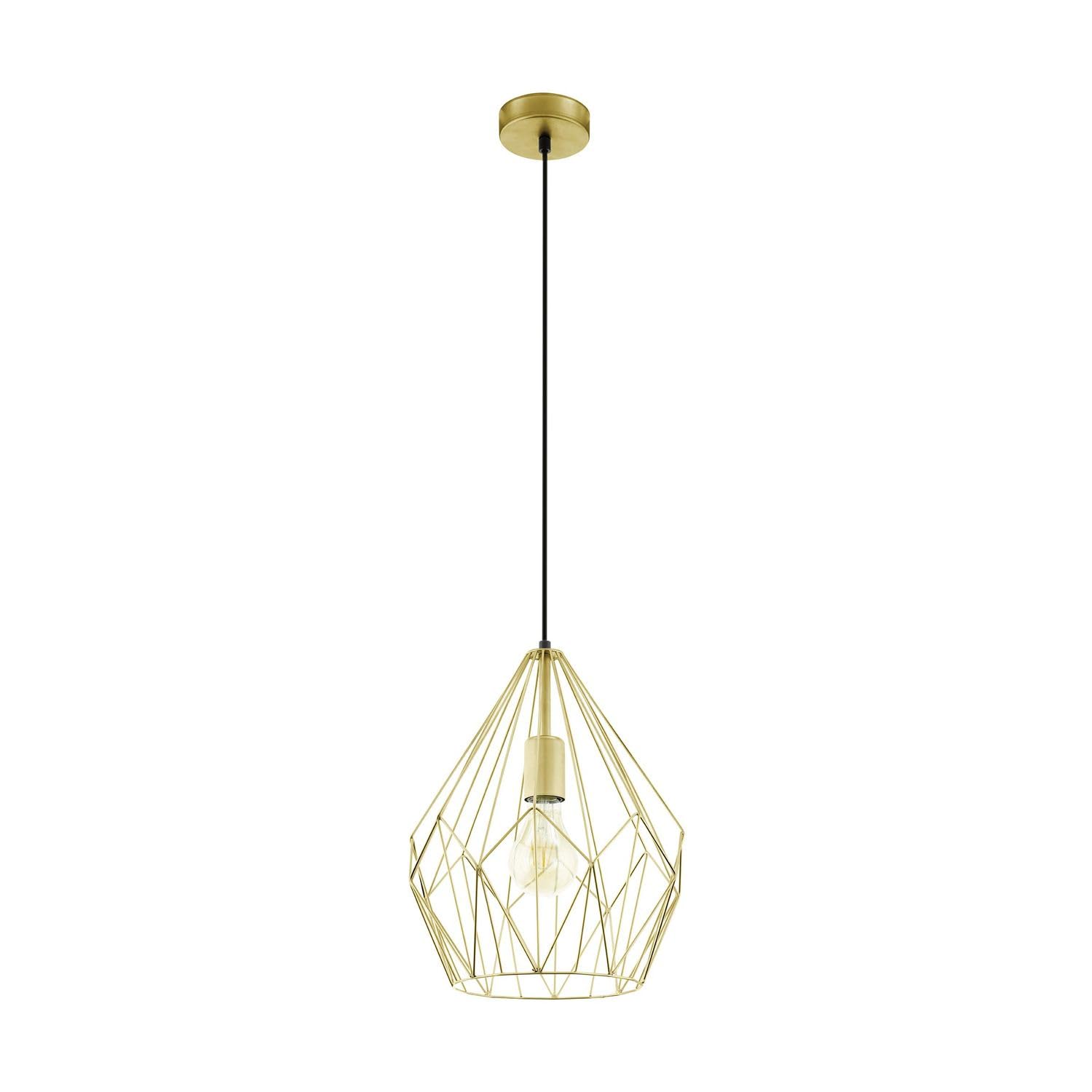 Eglo Lampada a Sospensione Carlton Vintage, Oro