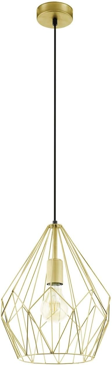 Eglo Lampada a Sospensione Carlton Vintage, Oro - immagine 1