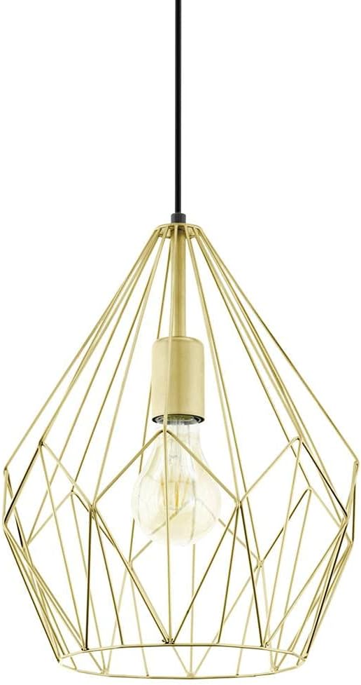 Eglo Lampada a Sospensione Carlton Vintage, Oro - immagine 3
