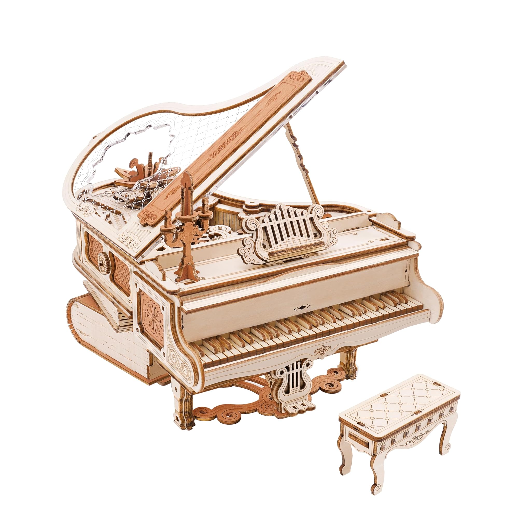 Rokr Pianoforte Puzzle 3D - Modellismo per Adulti (AMK81)