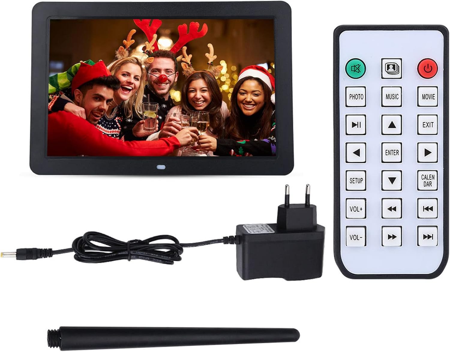 Cornice Digitale LED 12" 1280x800 HD con Telecomando - immagine 7