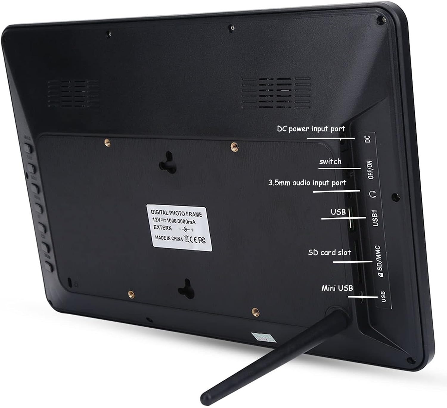 Cornice Digitale LED 12" 1280x800 HD con Telecomando - immagine 8