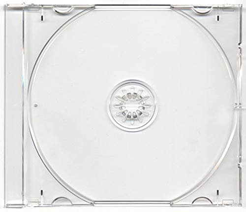 100 x Clear Single CD vassoio Dragon Trading