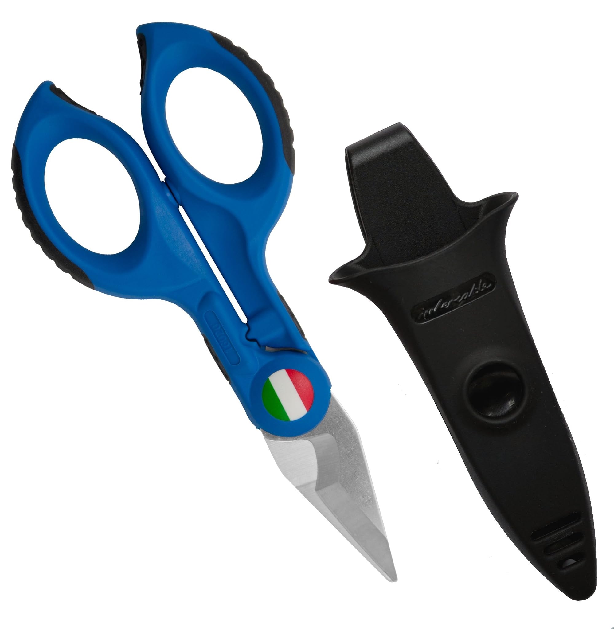 Intercable Forbice Spella e Tranciacavi Elettricista, Blu