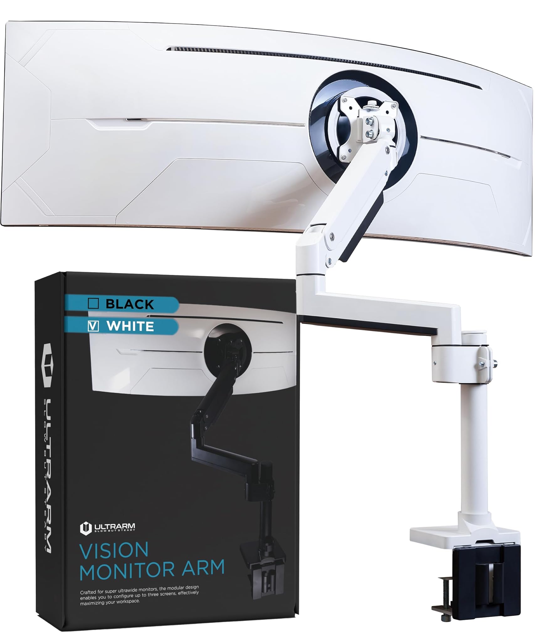 Ultrarm MA20PW-S - Braccio per Monitor Ultrawide 144,8cm