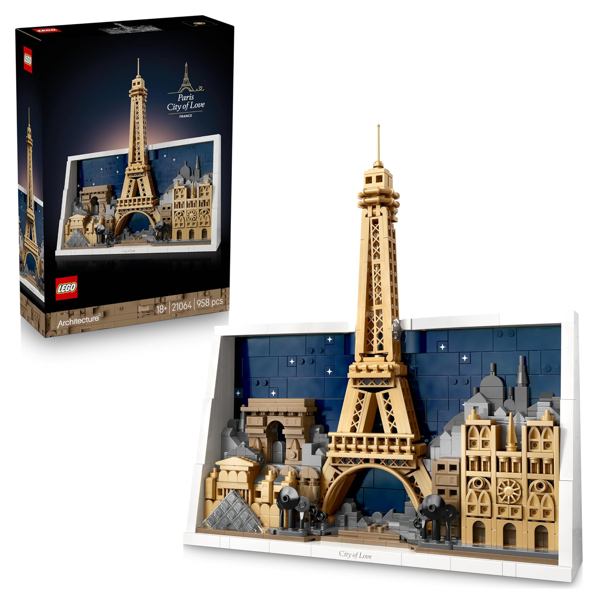 Lego Architecture Parigi - Modellino da Costruire 21064