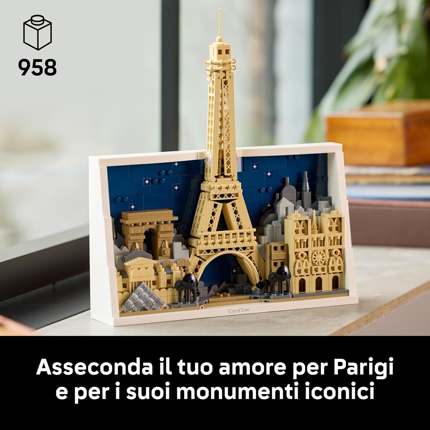 Lego Architecture Parigi - Modellino da Costruire 21064 - immagine 2