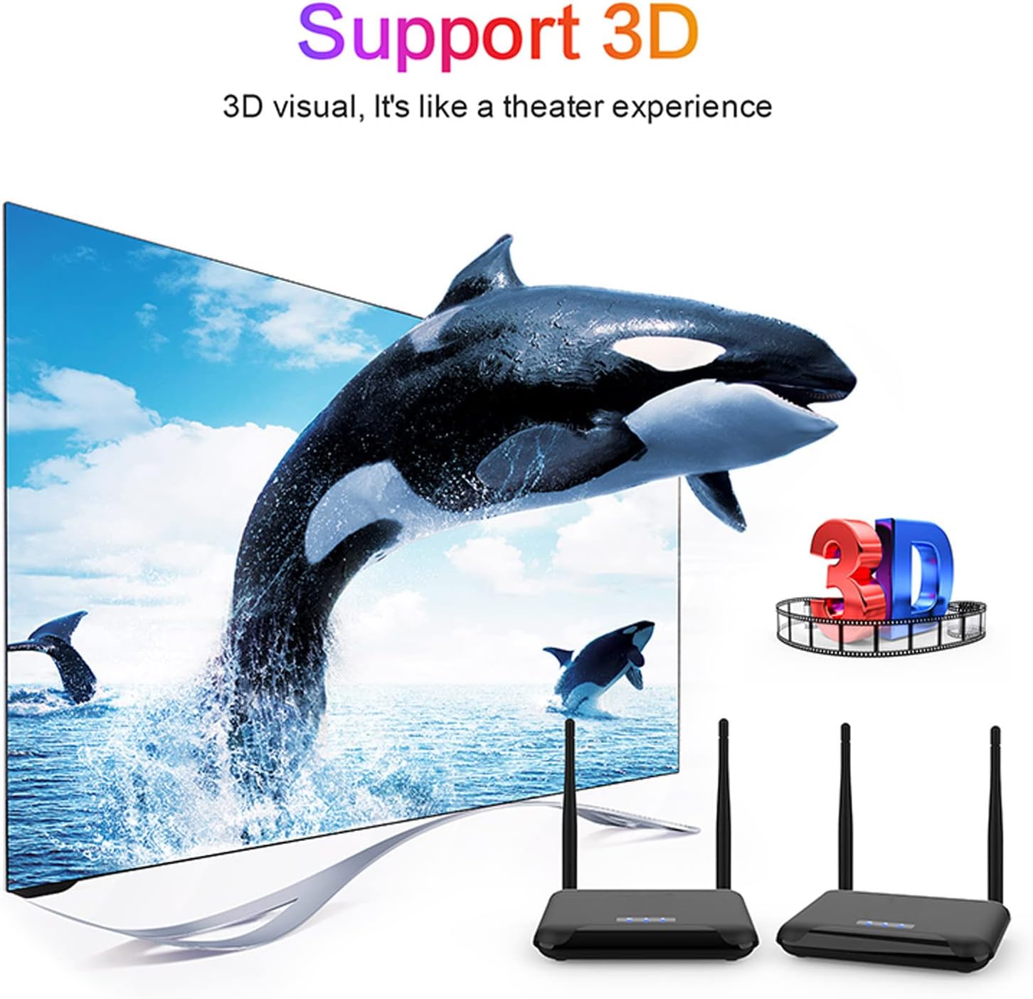 HDMI Expander Wireless - Trasmettitore e Ricevitore - immagine 8