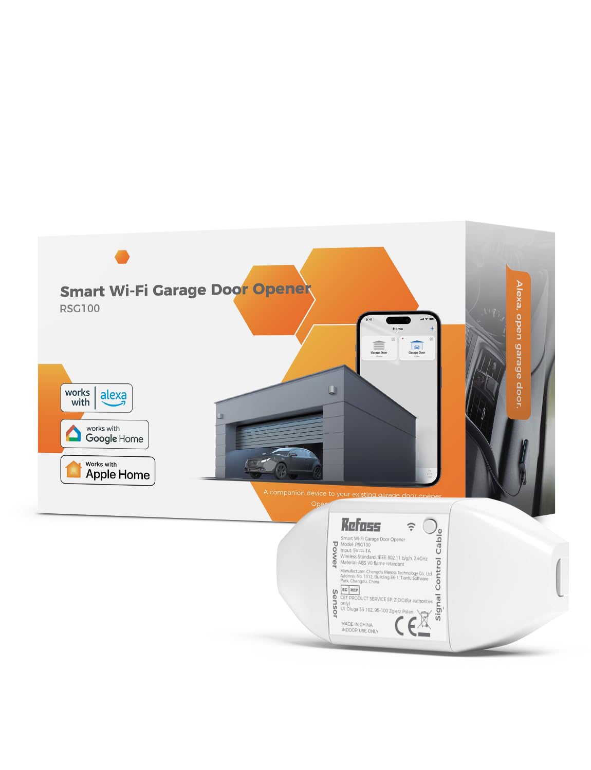 Refoss WiFi Apriporta Garage Smart Apricancello