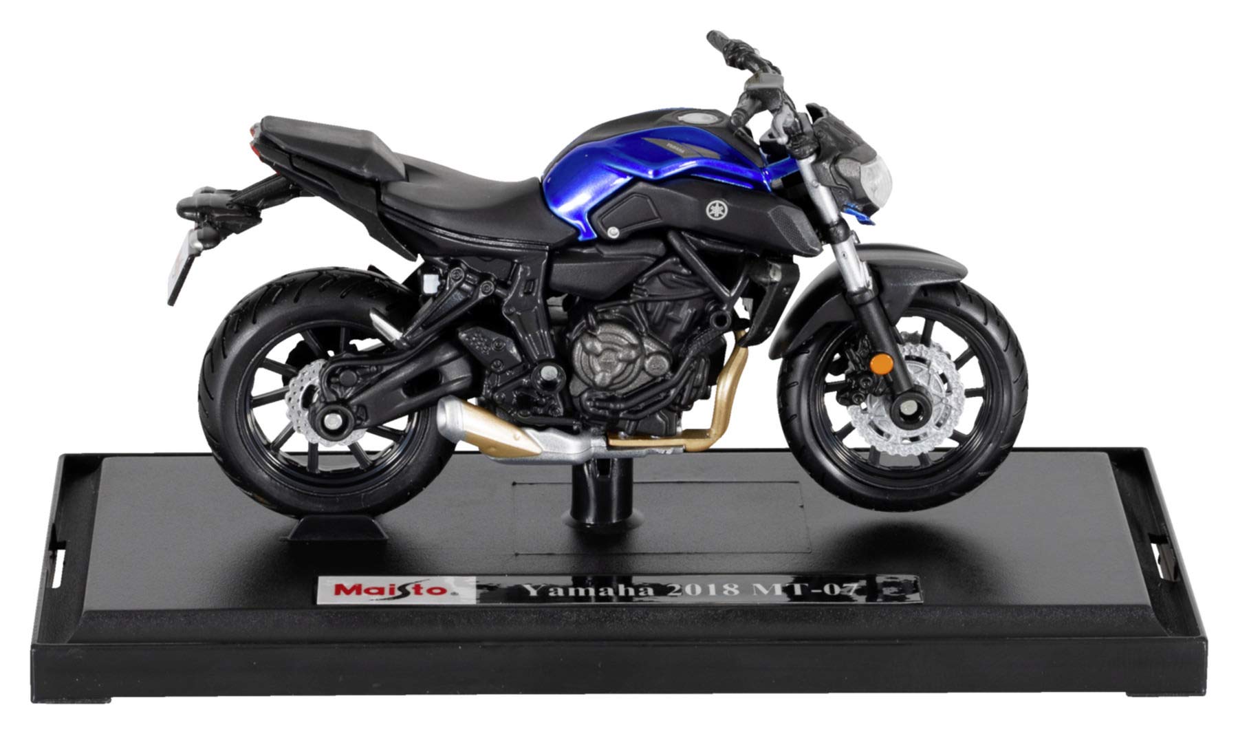 Gzm Modellino Moto Yamaha MT-07 1:18 Realistico