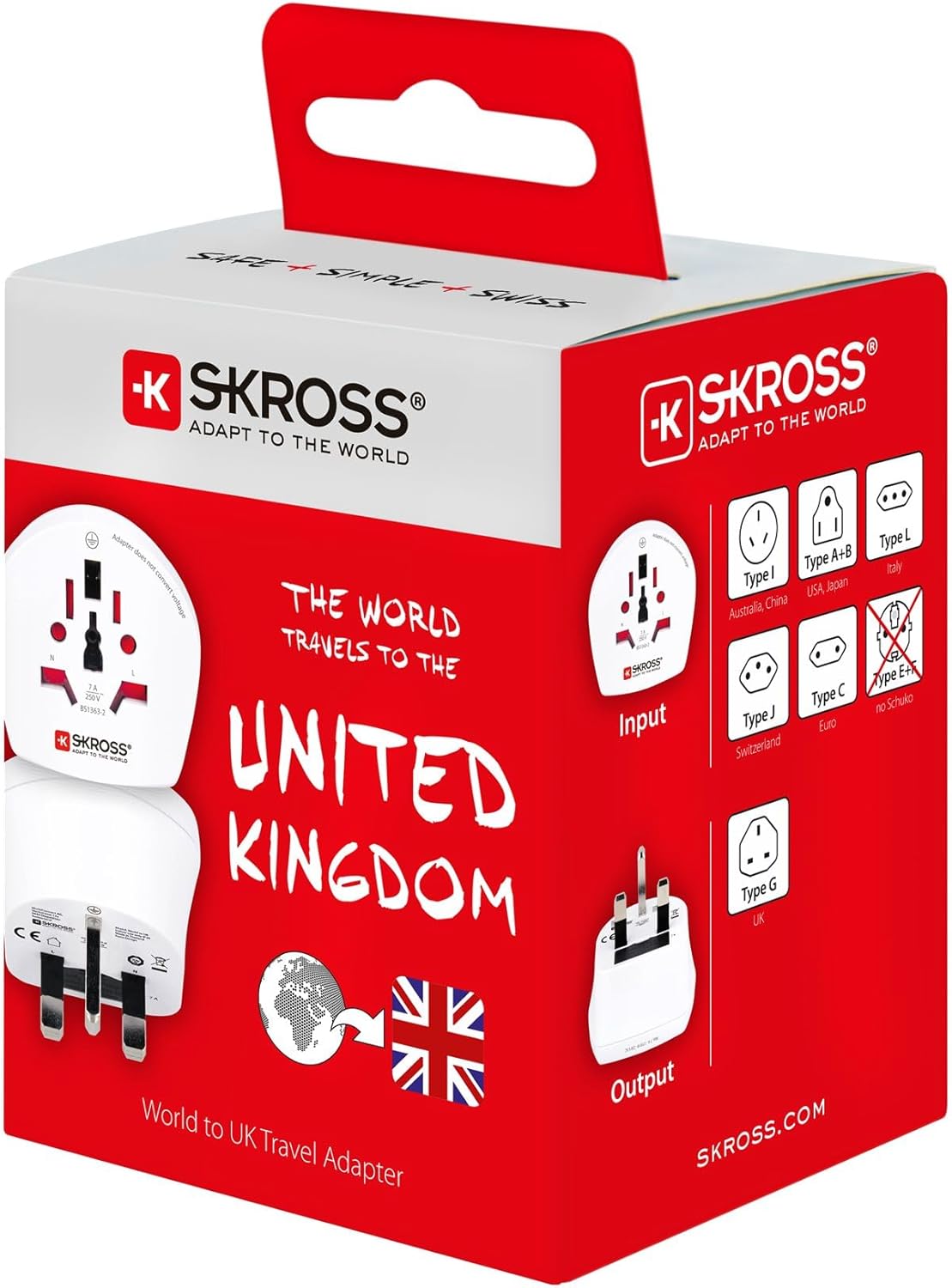 Skross MUV USB (AC) - Adattatore Universale da Viaggio - immagine 3