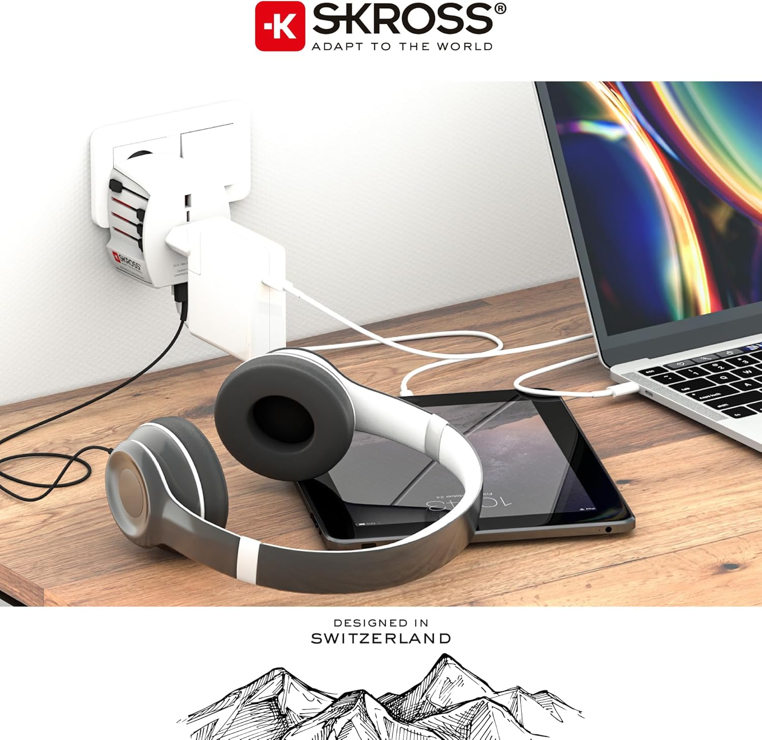 Skross MUV USB (AC) - Adattatore Universale da Viaggio - immagine 8