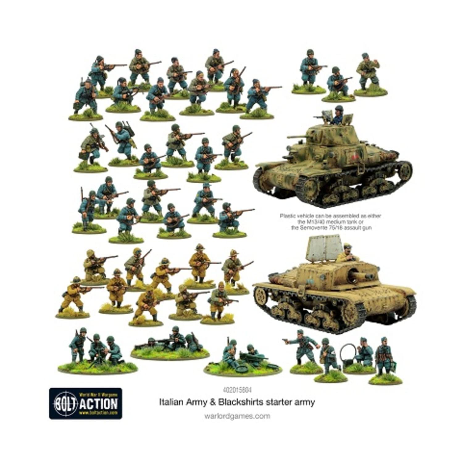 Warlord Games Italian Army & Blackshirts - Starter Army 28mm